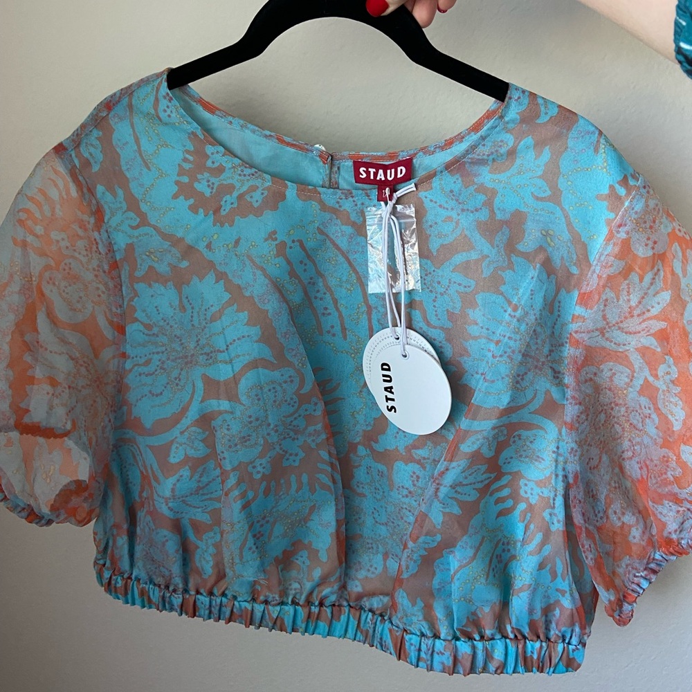 NWT Staud Frieze Top, size L